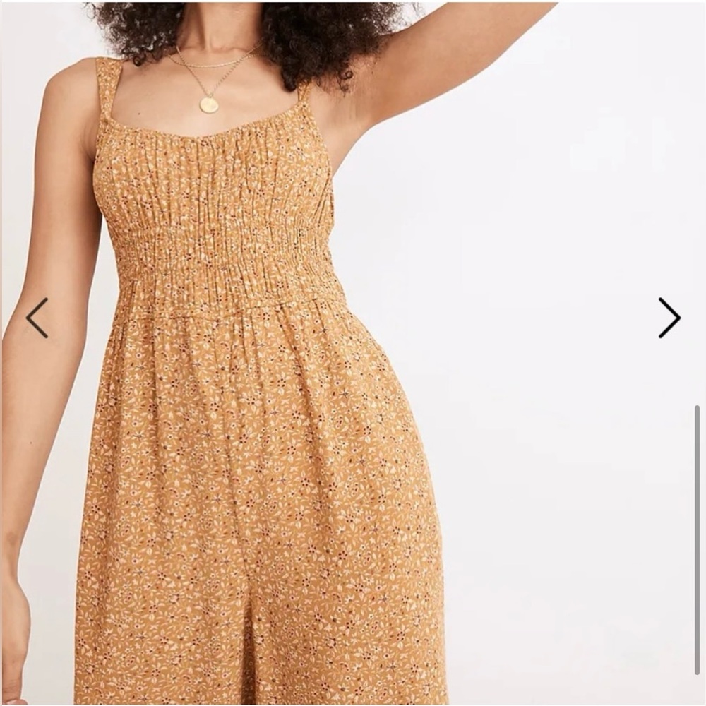 Madewell Sophia Wide Leg Jumpsuit in Florentine Floral